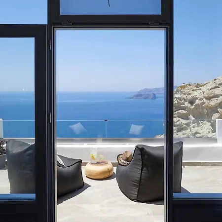 Villa Impressive Santorini | 2 Bedrooms | Inuyasha | Breathtaking Aegean Sea Views | Indoor Private Cave Pool And Indoor Jet Tub | Mechalohori