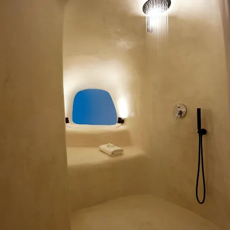 Villa Impressive Santorini | 2 Bedrooms | Inuyasha | Breathtaking Aegean Sea Views | Indoor Private Cave Pool And Indoor Jet Tub | Mechalohori