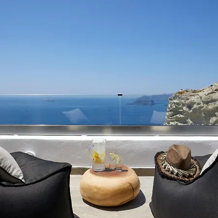 Impressive Santorini | 2 Bedrooms | Inuyasha | Breathtaking Aegean Sea Views | Indoor Private Cave Pool And Indoor Jet Tub | Mechalohori *